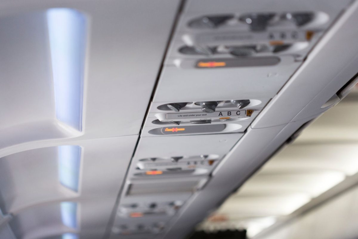 custom aircraft interior placard