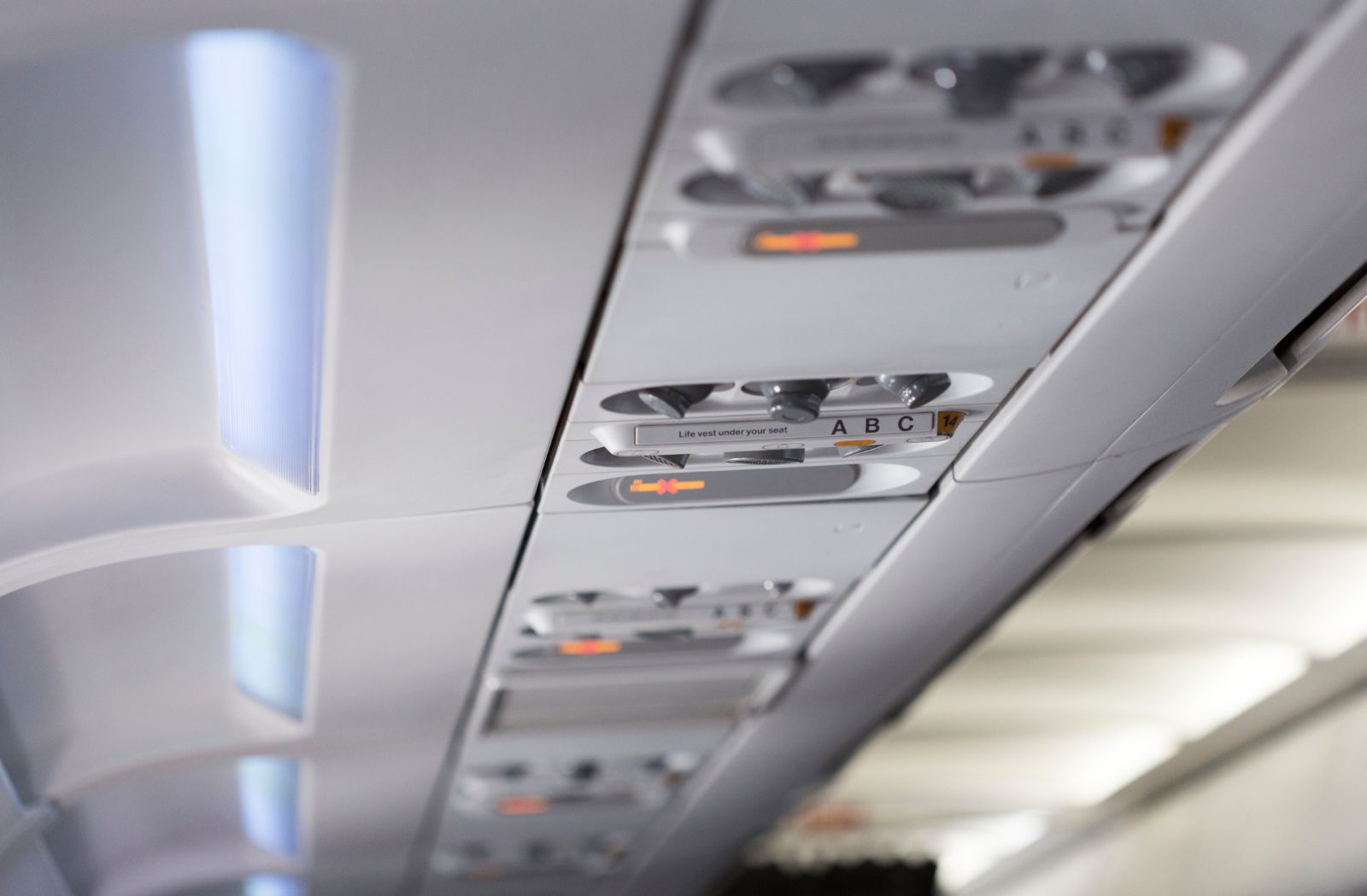 custom aircraft interior placard